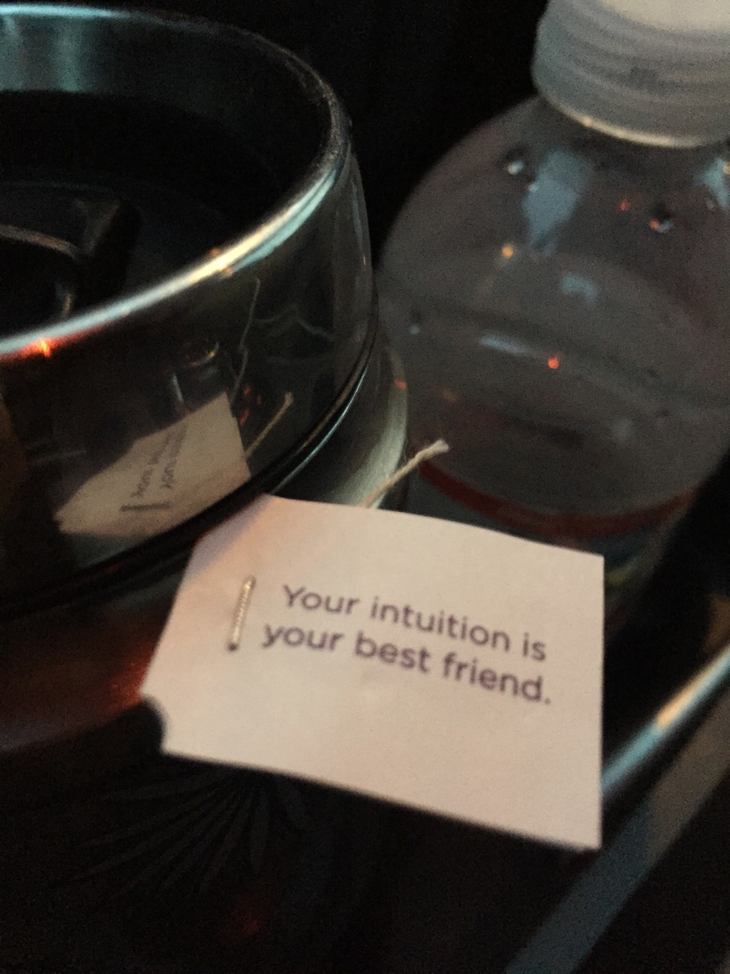 Your intuition is your best friend
